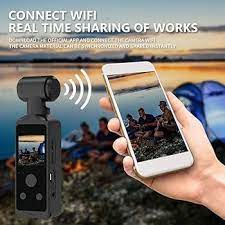 4K 1.3" Screen Action Camera Pocket Cam